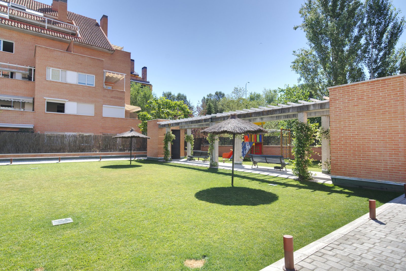 Jardín exterior